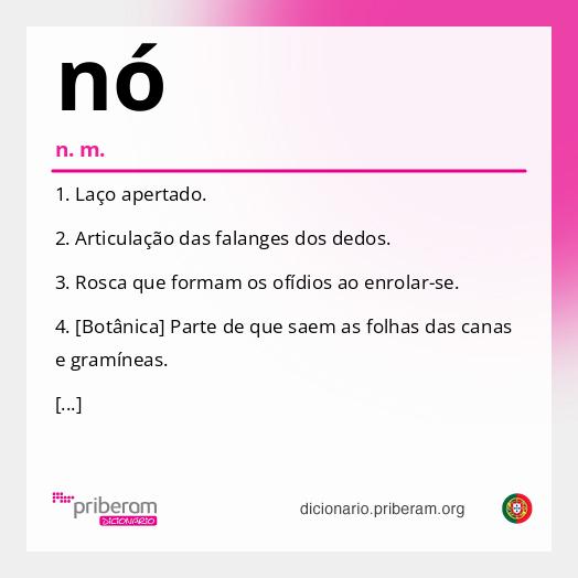 Significado de nó